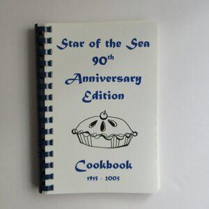 Spiral Bound Cookbook Star of the Sea 90th Anniversary 2005 Virginia Beach VA